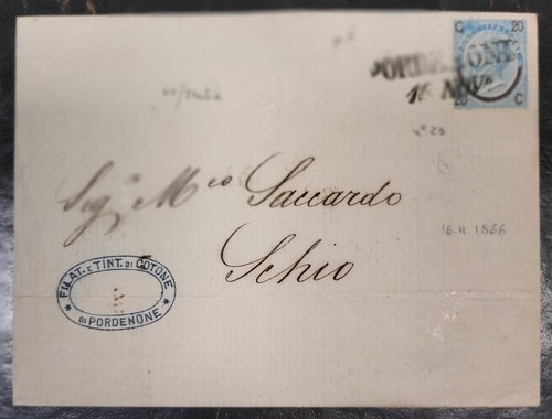 Pordenone 1866 filat tint - pordenone,