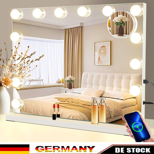 Specchio trucco led con - specchio,