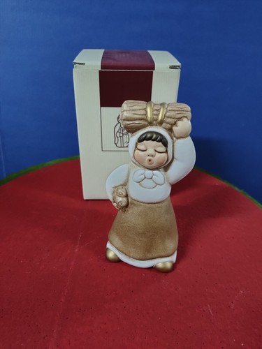 Contadina con fascina presepe - contadina,