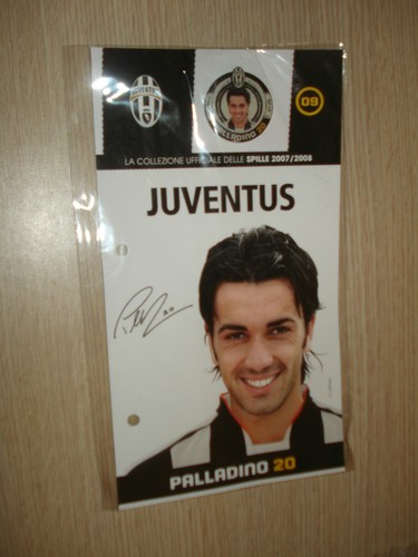 Spille pins juventus 2007 2008 - spille,