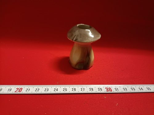Fungo porta candela - porta, ceramica