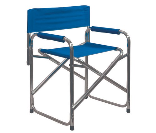 Sedia regista alluminio blu - sedia,