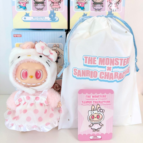 Labubu sanrio hello kitty - labubu, &