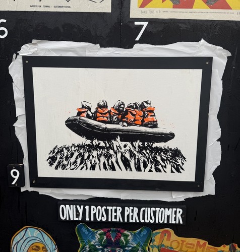 Poster barca salvataggio - barca,