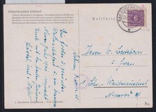 SBZ 9 a auf Postkarte als