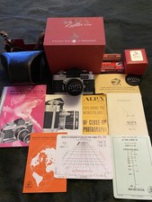 Alpa reflex 6C con obiettivo Alpa Kern Macro Switar 50/1.8 obiettivo AR