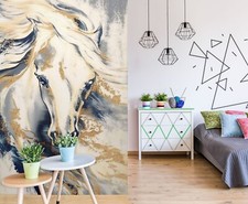 Carta da parati 3D Horse Art