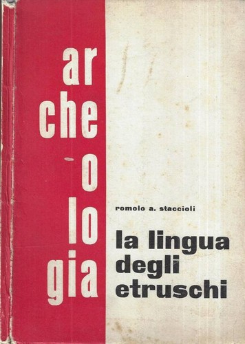 Lingua degli etruschi - lingua, etruschi.