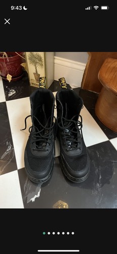Martens black combat boots - dr.,