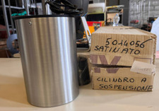 LAMPADA TARGETTI ALTA LITE DESIGN A SOSPENSIONE SATINATO A FORMA CILINDRO 100411