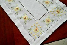 set 6 centri in misto lino con