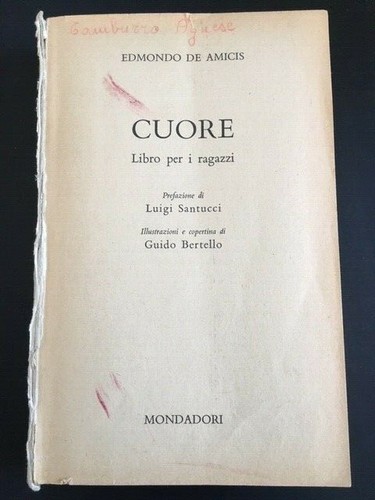 1965 cuore libro per - cuore, ragazzi
