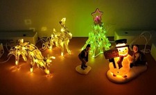 Lot Of 4 Lemax Village