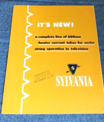 1950s 1960s vintage sylvania - 1950s-1960s, ~