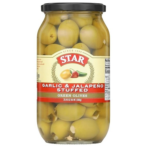 Olive verde stella doppio - verde,