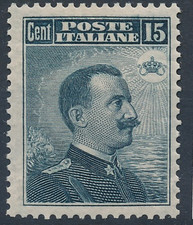 1911 ITALIA VITTORIO EMANUELE C 15 N. 96 MLH INVISIBILE - SV 1699