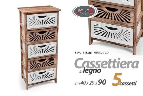 Cassettiera mobiletto - cassettiera,