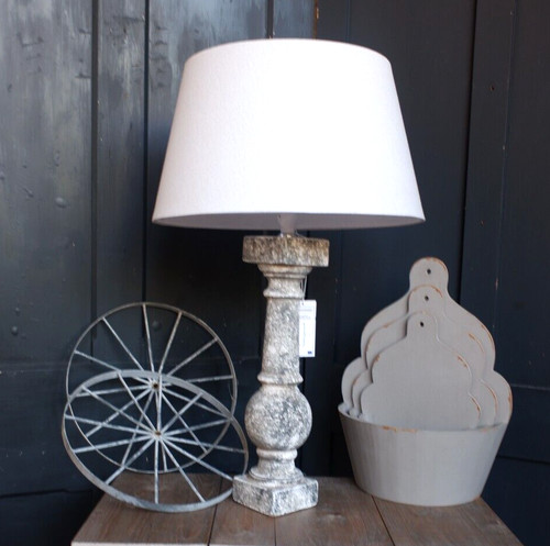 Lampada tavolo colonna - tavolo,