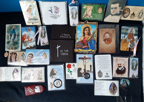 Santini medaglie reliquia - medaglie,