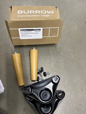 Set 2 gambe angolari per divano Burrow Nomad finitura rovere 