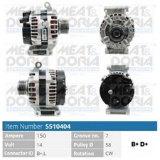 150 CV Alternatore per OPEL