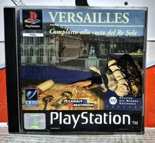 VERSAILLES COMPLOTTO ALLA CORTE DEL RE SOLE PS1 PLAYSTATION 1 ITALIA COMPLETO, A