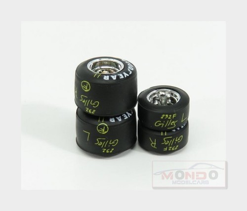 Brumm set pneumatici - 1:43,