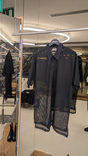 Givenchy polo trasparente fw13 - polo,