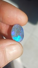 OPALE CRYSTAL SEMI-NERO AUSTRALIANO NATURALE ★ Lightning Ridge ★ .ca 7 ct ★