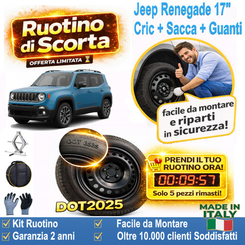 Ruotino scorta per - ruotino, 17”