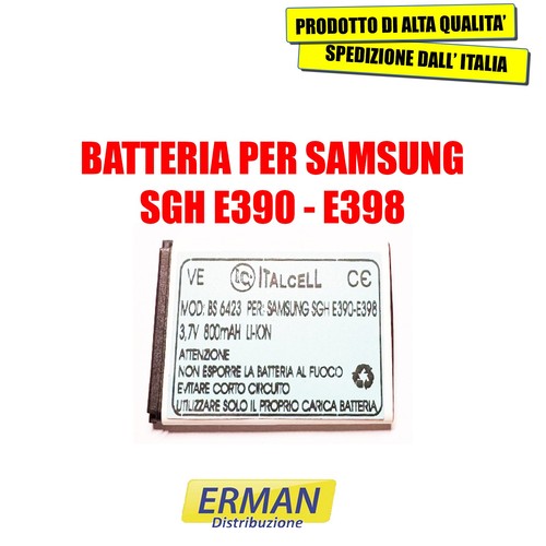 Batteria per samsung - per, e390