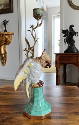 Candelabro cacatua pappagallo