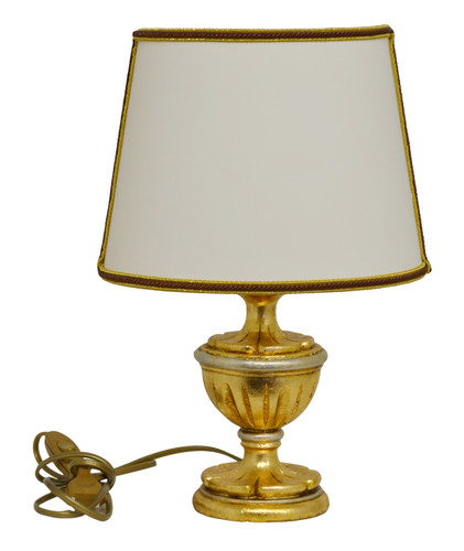 Lampada lumetto oro con - lampada,