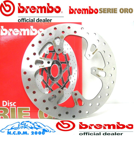 Disco freno anteriore brembo - freno,