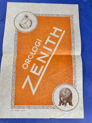 Velina pubblicitaria zenith 4 - velina,