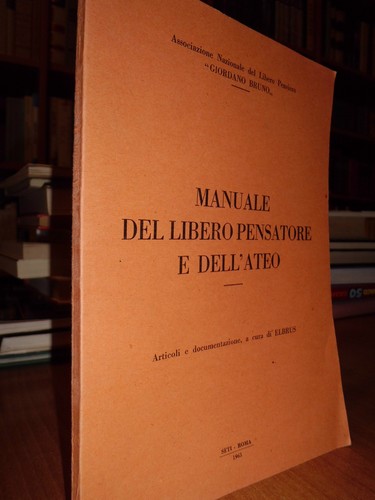 Manuale del libero pensatore - manuale,