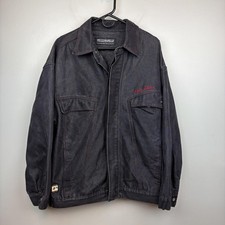 Giacca Pelle Denim Uomo XL