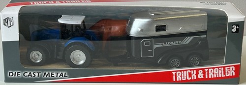 Set trattore blu - set, +
