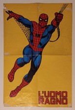 L'UOMO RAGNO manifesto allegato al n. 50 ed. CORNO