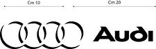 Adesivo, stickers Audi  nei