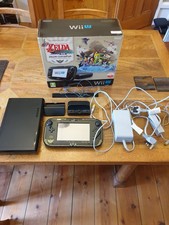 Nintendo Wii U Legend of Zelda Wind Waker 32 GB Console nera edizione limitata