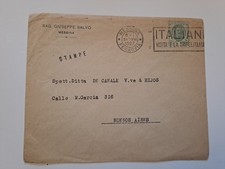 Busta stampe da Messina 1927