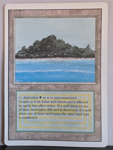 Mtg tropical island - island,, edizione