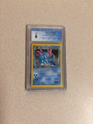 Dark feraligatr edizione - feraligatr, 1°