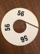 5 Pz. Segnataglie Per Stand Dischi Divisori Negozio/outlet Abbigliamento Tg.56