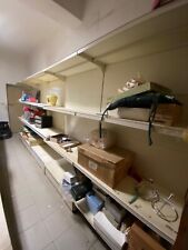 Scaffali metallici usati adatti per negozi o magazzini 60 al mt