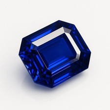 Pietra preziosa zaffiro blu