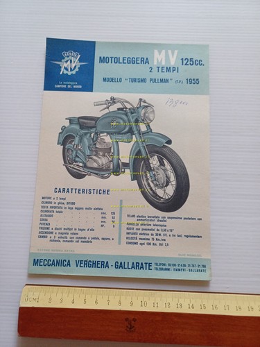 Agusta 125 pullman 1955 - pullman,