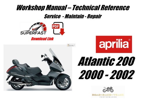 Aprilia atlantic 200 manuale - atlantic,
