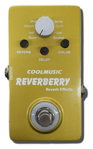 Coolmusic reverberry pedale - coolmusic,